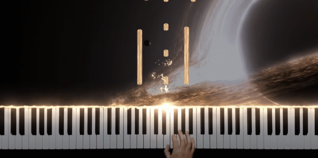 Youtube cover of Interstellar by Piano ZeroL