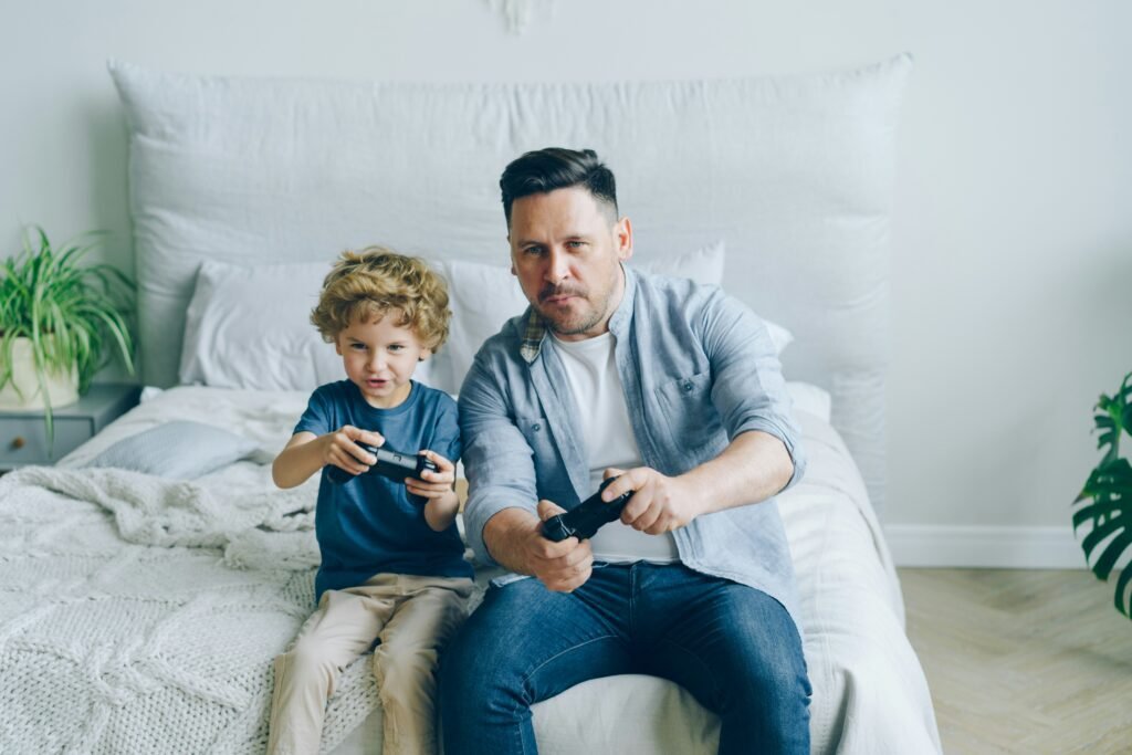 video game addiction gaming together