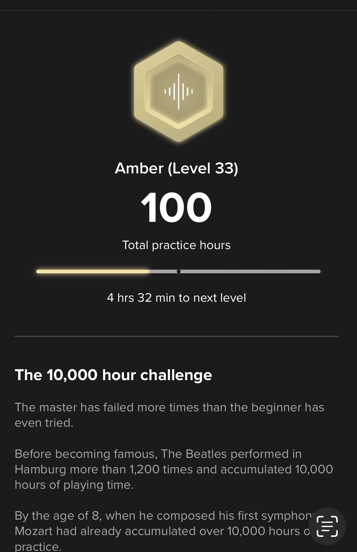 100 hours screen from low-key